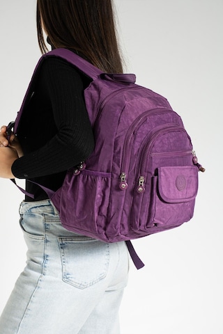 Orta Boy Sırt Çantası Ultra Hafif Çok Cepli Mor Model:571-3j - Mor