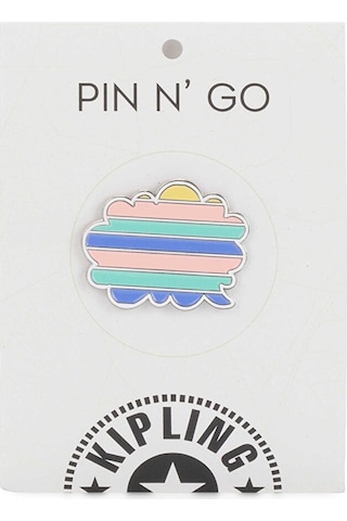Kıplıng Stripy Cloud Pin Rozet Baskılı Mıx Col Ss20 Baskılı Çok Renkli
