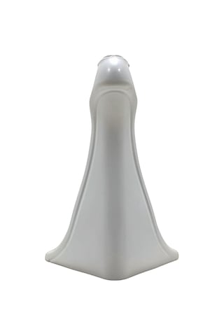 Lüx Lükens Beyaz 20cm Plastik Ayak Mobilya Masa Ve Dolap Ayağı Beyaz 20cm 2 Adet Beyaz
