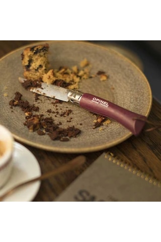 Opinel N 8 Gürgen Saplı Trekking Inox/çelik Çakı Bordo