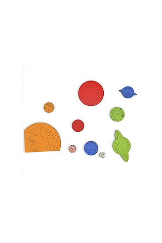 Güneş Sistemi Bul Tak Puzzle