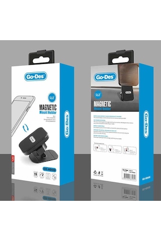 Go Des GD-HD608 Magnetik Araç İçi Telefon Tutucu - ZORE-221152