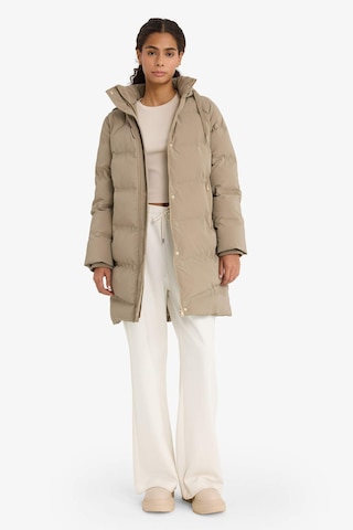 Defacto Regular Fit Kapüşonlu Fermuarlı Parka F2876AX25WN Kahve