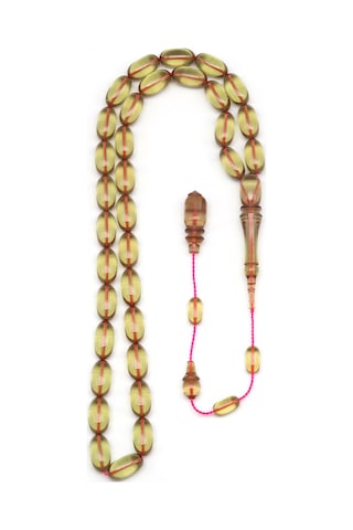 Yeni Blok Zar Tesbih 7 X 12 Mm Beyzi Kesim