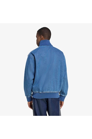 Adidas Denim Firebird Erkek Mavi Ceket Kd1517
