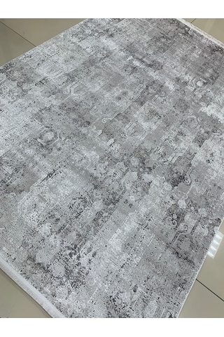 Padişah Halı Evidence 72708 096 Serisi Viskon Akrilik Salon Oturma Yatak Odası Halısı Gri - Krem