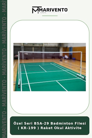 Özel Seri Bsa-29 Badminton Filesi Kr-199 Raket Okul Aktivite