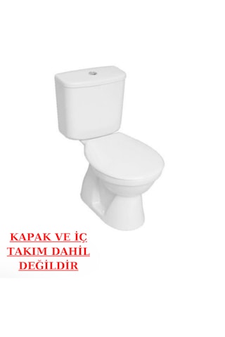 VitrA Norm Alttan Çıkış Klozet+Rezervuar Beyaz 3208L003-0181