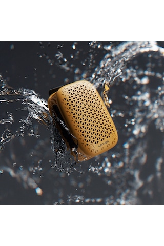 Lenyes S232 Tws Mandallı Bluetooth Speaker Hoparlör V5.4 Sarı