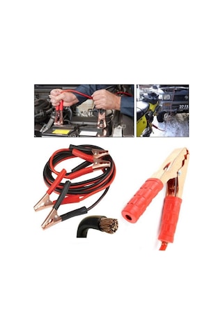 1200 Amper Akü Takviye Kablosu 1.5 Metre Bakır Akü Takviye Cihazı 5256