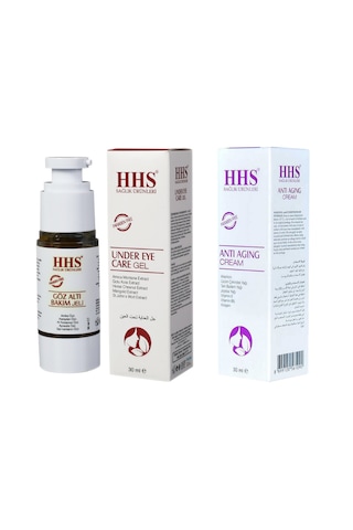 Hhs Anti-Aging Cilt Bakım Kremi 30 ML + Göz Altı Bakım Jeli 30 ML