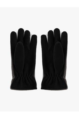 Koton Polar Eldiven İki Renkli Antrasit 6wam50034aa