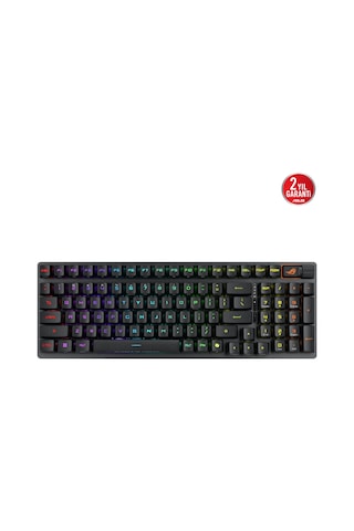 Asus Rog Strix Scope Iı 96 Wireless Rx Red Switch Rgb Mekanik Kablosuz Gaming Klavye