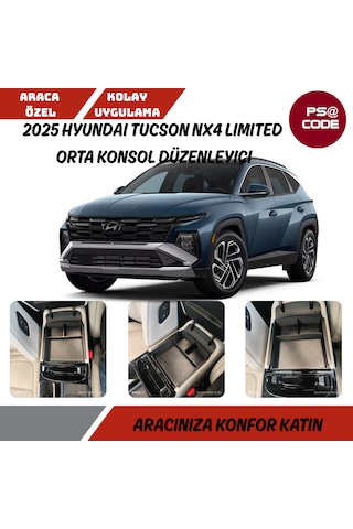 2025 Model Hyundai Tuscon Orta Kolçak İçi Düzenleyici