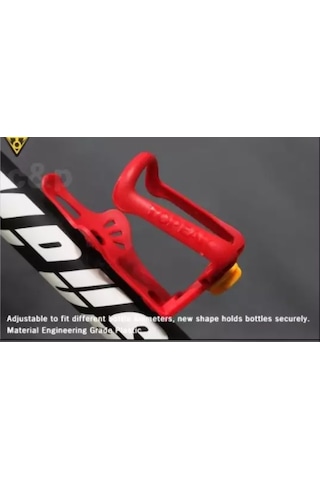 Topeak Modula Cage Ex Matara Kafesi Beyaz Kırmızı