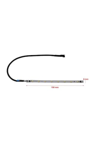 Ayrex Supervac Davlumbaz Ve Aspiratör İçin 4w, 190 X 8 Mm Şerit Led Lamba, Kumtel İle Uyumlu