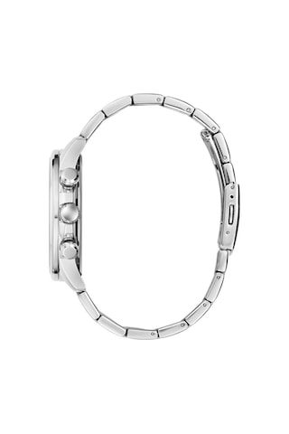 Guess Gugw0900g1 Quartz Çelik Gri Siyah Kadran 44 Mm Erkek Kol Saati Gri