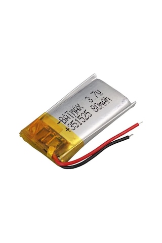 Powermaster 351525 3.7v 80mah Lityum Polimer Li-po Batarya Ciklet Pil