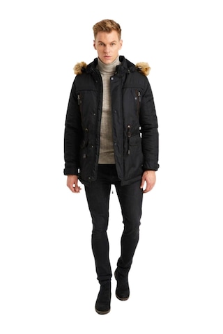 Dynamo Erkek Spor Parka 3670 Bgl-st01639 Siyah