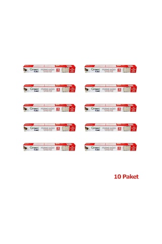 Geen Cuki Yağlı Fırın Tepsi Pişirme Kızarma Kağıdı - 37 CM x 42 CM - Kesimli - 16 Yaprak -10 Kutu