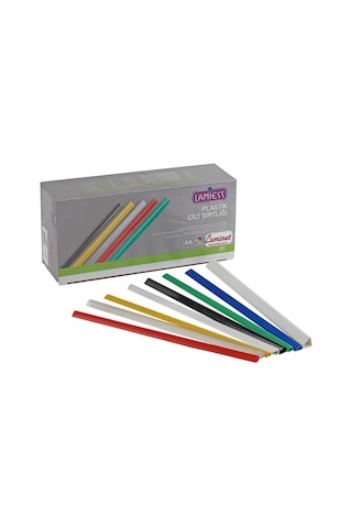 Lamiess 6 Mm Plastik Sırtlık Sarı 100'Lü