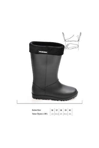 Gezer Kışlık Kadın Çizme GC2KZM.00623.00.010.010 Siyah