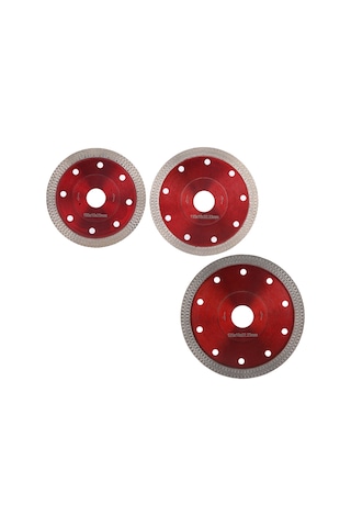 Maiyame 3 Adet Elmas Testere Bladesı Seti - Mermer, Seramik, Granit Ve Tuğla Kesim Aracı - Yumuşak Kesim, Isı Dağılımı Ve Az Titreşim Özellikleriyle