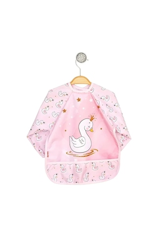 Sıvı Geçirmez Mama ve Aktivite Boyama Önlüğü Pembe Kuğu Sıvı Geçirmez Mama ve Aktivite Boyama Önlüğü Pembe Kuğu