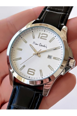 Pierre Cardin 800411f09SB Deri Kordon Erkek Kol Saati