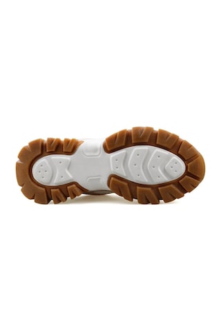 U.s. Polo Assn. Tracky 5fx Kadın Beyaz-yeşil 36-40 Sneaker Ayakkabı Beyaz