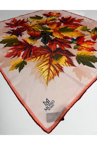 Mono Soft Pamuk Eşarp-06109 Nar