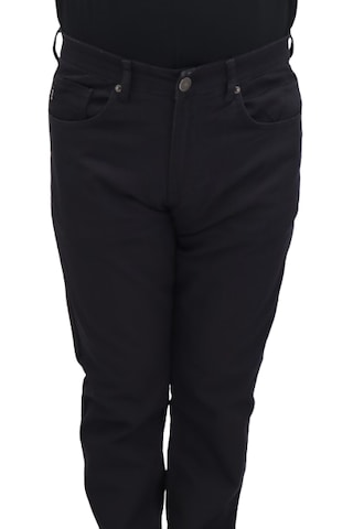 Hacker Denim Hacker Dmctekstil Erkek Siyah Y815 Yüksek Bel Rahat Kesim Boru Paça Jean Pantolon