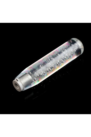 Led Işık Rgb Vites Topuzu Çubuk Kristal Şeffaf Kabarcık-20cm K16231-3 Diğer