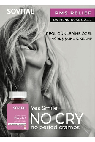 Sovital No Cry Regl Dönemine Özel 48 Kapsül