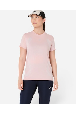 Asics Road Seamless Ss Top Kadın Pembe Kısa Kollu Tshirt 2012d292-700