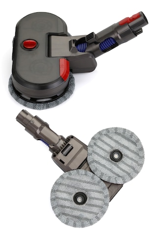 Dyson V7 - V8 - V10 Uyumlu Püskürtmeli Silme Ve Süpürme Başlığı