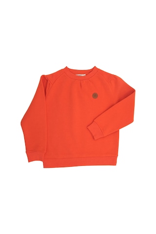 Kız Çocuk Recycle Pamuk Orange Sweatshirt 001