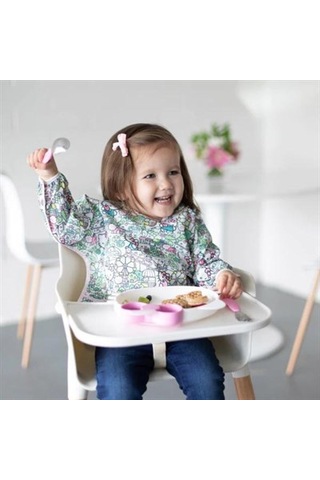 Bumkins Uzun Kollu Önlük (6-24 ay) - Sanrio Hello Kitty Çok Renkli