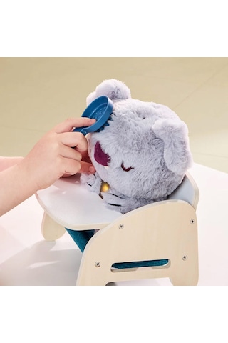 Care Pets İnteraktif Peluş Bebek Koala Oyuncak Seti Işıklı, Sesli Ve Ahşap Aksesuarlı Eğitici Oyun