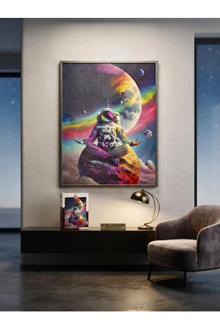 Huzurun Peşinde 1000 Parça Puzzle Cosmic Meditation 68x48 Cm Boyutunda Puzzle