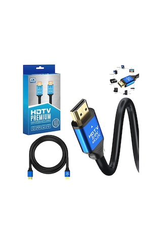 Hdmi Kablo 2.0v Hdtv 4k 60hz 3mt Poke Pk-6852