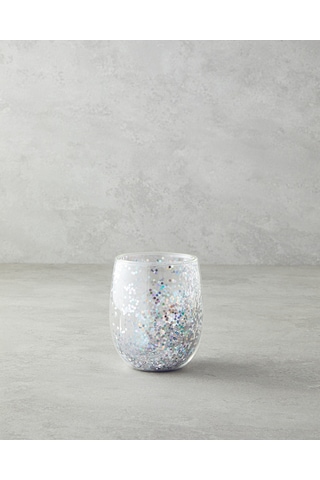 English Home Shimmer Borosilikat Double Wall Bardak 400 Ml Silver