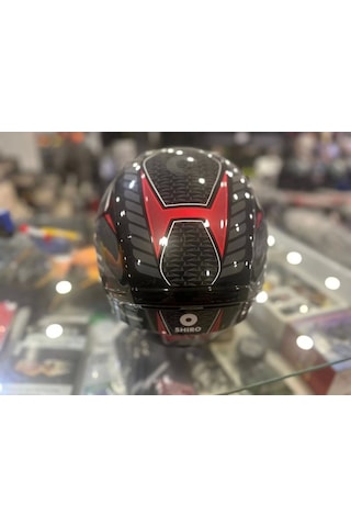 Shiro Kask Shiro Sh-870 Fighter Typhoon Motosiket Kaskı Gri - Siyah