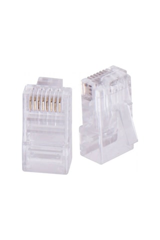 Qport Q - J600Y Yeni Nesil Cat6 50 Adet Rj - 45 Konnektör