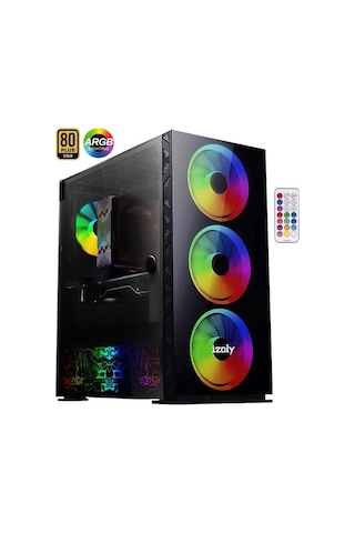 Izoly AS00121 R5-3600 16 GB 512 GB GTX1660S 6 GB Free Dos Masaüstü Oyuncu Bilgisayarı