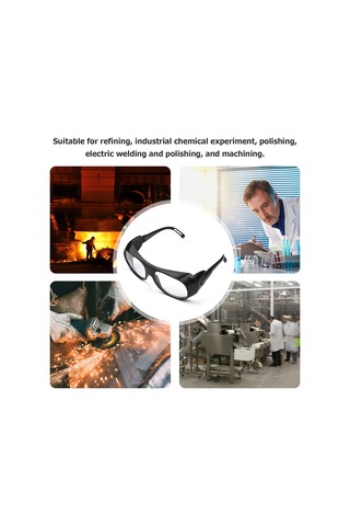 Yuntech01 Elektrik Kaynağı Korumalı Gözlük - Şeffaf Lensli, Buhar Tutan, Darbe Ve Yağa Dayanıklı İş Güvenliği Göz Koruyucu