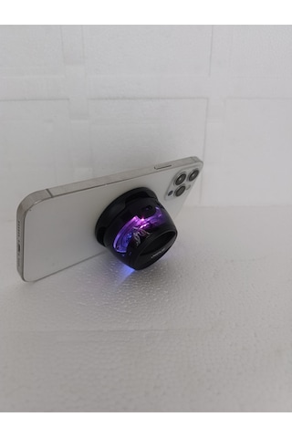 Bluetooth Hoparlör Mini Manyetik Mıknatıslı Kablosuz Speaker Ses Bombası - Siyah- Tek Ebat