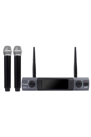 Westa Wm-202h 48 Kanal Telsiz Kablosuz Çift El Mikrofon Seti