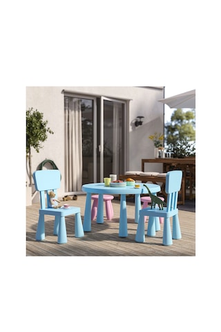 Ikea Mammut Çocuk Sandalyesi , Açık Mavi