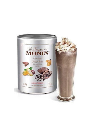 Monin Çikolata Aromalı Frappe Bazı 1360 G
